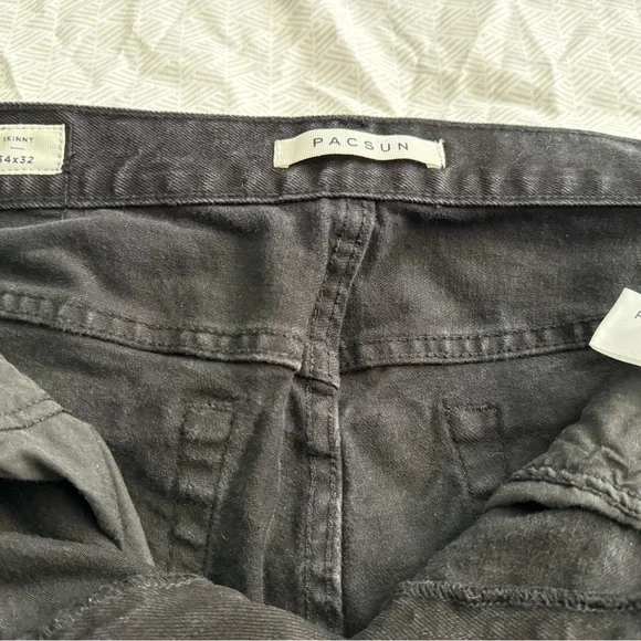 PacSun Charcoal Skinny Jeans - Picture 2 of 3